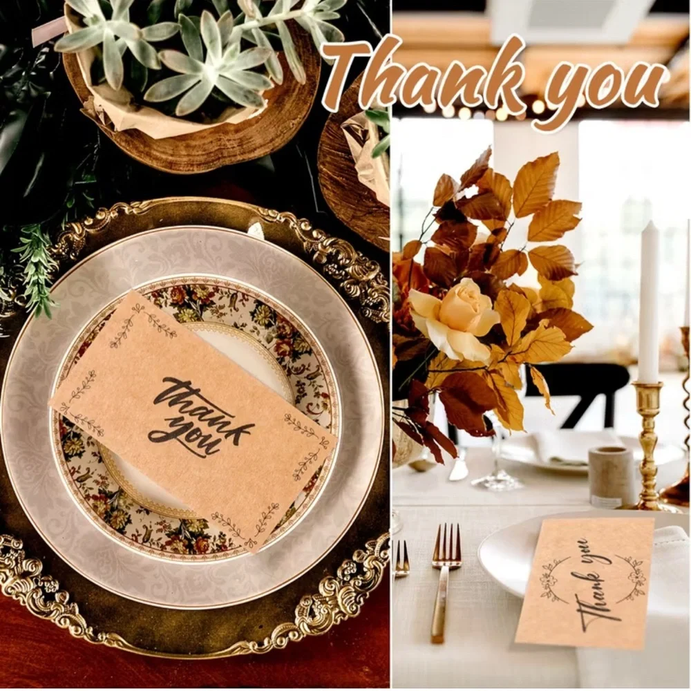 100 Assorted Thank You Cards